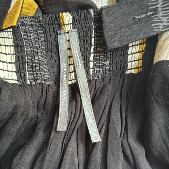 Anthropologie Square Neckline Flowy Midi Dress - Picture 9 of 9